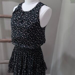 Forever 21 Black Floral Dress